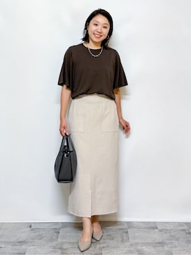 yuka.aさん（レディース・159cm）の夏コーディネート