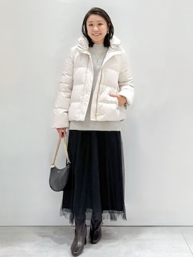 yuka.aさん(レディース・159cm)の冬コーディネート