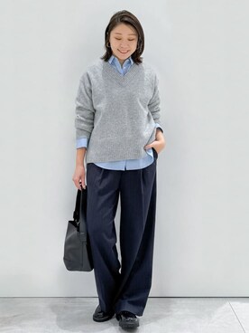 yuka.aさん(レディース・159cm)の冬コーディネート