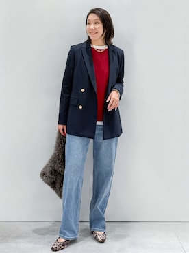 yuka.aさん（レディース・159cm）の秋コーディネート