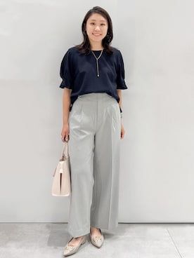 yuka.aさん（レディース・159cm）の夏コーディネート