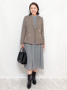 「index（インデックス）のアイテム」を使った、yuka.aさん（レディース・159cm）の秋コーディネート