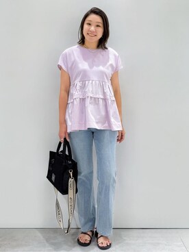 yuka.aさん（レディース・159cm）の夏コーディネート