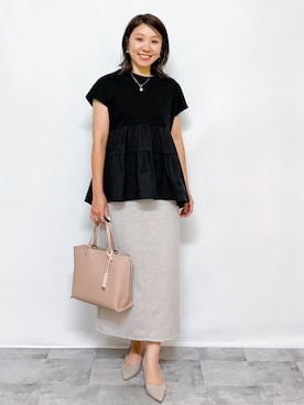 yuka.aさん（レディース・159cm）の夏コーディネート