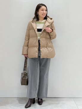 yuka.aさん(レディース・159cm)の冬コーディネート