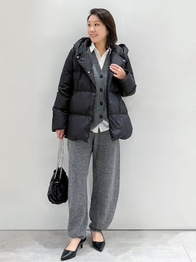 yuka.aさん(レディース・159cm)の冬コーディネート