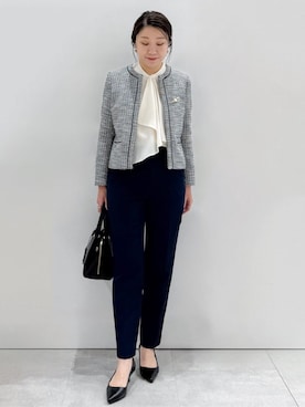 yuka.aさん(レディース・159cm)の冬コーディネート