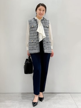 yuka.aさん(レディース・159cm)の冬コーディネート