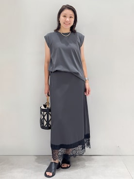 yuka.aさん(レディース・159cm)の夏コーディネート