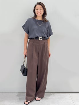 yuka.aさん(レディース・159cm)の夏コーディネート