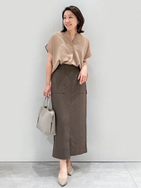 yuka.aさん(レディース・159cm)の夏コーディネート