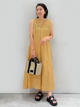 yuka.aさん(レディース・159cm)の夏コーディネート
