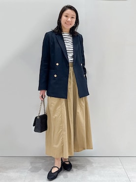 yuka.aさん（レディース・159cm）の春コーディネート
