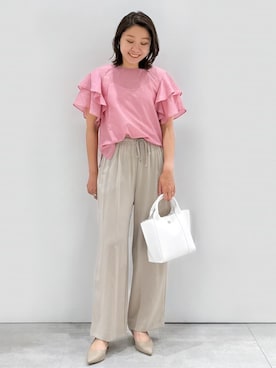 yuka.aさん（レディース・159cm）の夏コーディネート