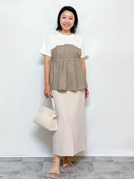 yuka.aさん(レディース・159cm)の夏コーディネート