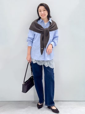 yuka.aさん（レディース・159cm）の秋コーディネート