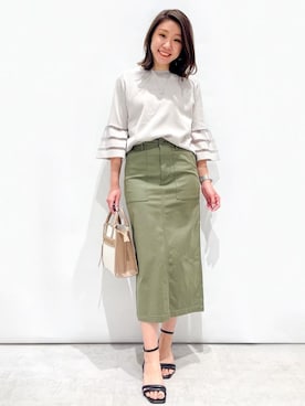 yuka.aさん（レディース・159cm）の夏コーディネート