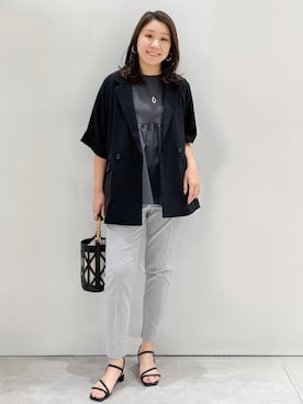 yuka.aさん(レディース・159cm)の夏コーディネート