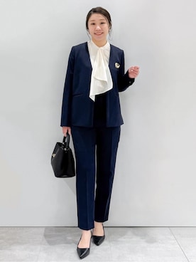 yuka.aさん(レディース・159cm)の冬コーディネート