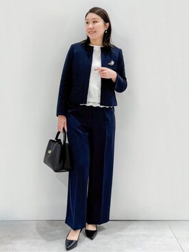 yuka.aさん(レディース・159cm)の冬コーディネート
