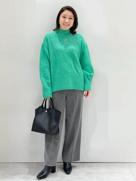 yuka.aさん(レディース・159cm)の冬コーディネート