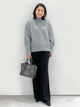 yuka.aさん（レディース・159cm）の冬コーディネート