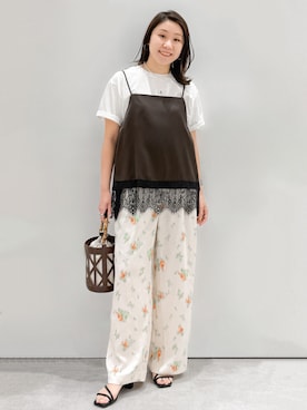 yuka.aさん（レディース・159cm）の春コーディネート