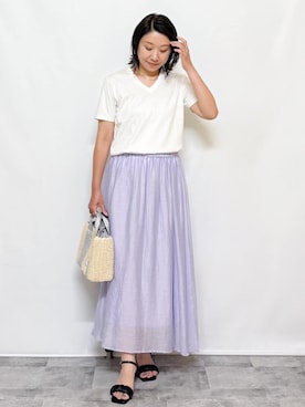 yuka.aさん（レディース・159cm）の夏コーディネート