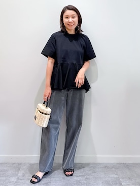 yuka.aさん（レディース・159cm）の夏コーディネート