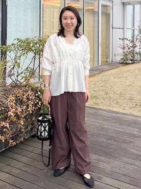 yuka.aさん（レディース・159cm）の春コーディネート