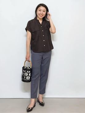 yuka.aさん(レディース・159cm)の夏コーディネート