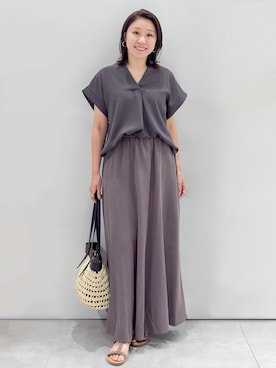 yuka.aさん(レディース・159cm)の夏コーディネート