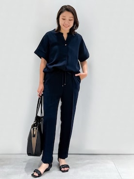 yuka.aさん（レディース・159cm）の夏コーディネート