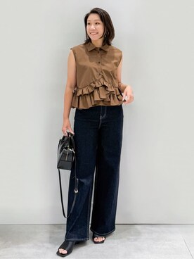 yuka.aさん(レディース・159cm)の夏コーディネート