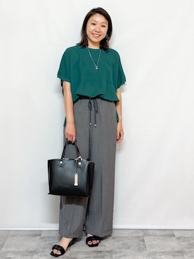yuka.aさん(レディース・159cm)の夏コーディネート