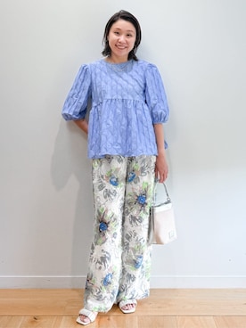 yuka.aさん（レディース・159cm）の夏コーディネート