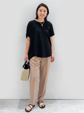 yuka.aさん（レディース・159cm）の夏コーディネート