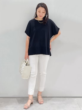yuka.aさん(レディース・159cm)の夏コーディネート