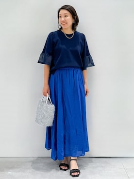 yuka.aさん(レディース・159cm)の夏コーディネート