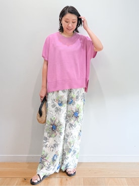 yuka.aさん(レディース・159cm)の夏コーディネート