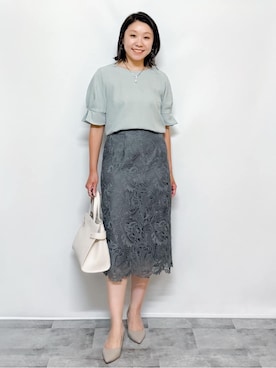 yuka.aさん（レディース・159cm）の夏コーディネート