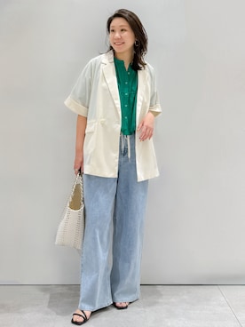 yuka.aさん（レディース・159cm）の夏コーディネート
