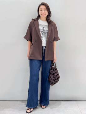 yuka.aさん(レディース・159cm)の夏コーディネート