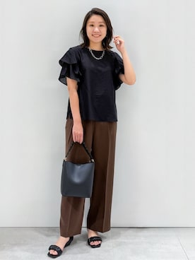 yuka.aさん(レディース・159cm)の夏コーディネート