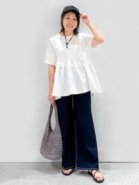 yuka.aさん(レディース・159cm)の夏コーディネート