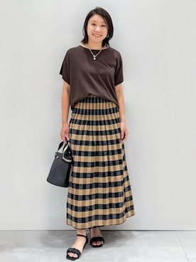 yuka.aさん（レディース・159cm）の夏コーディネート