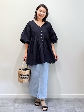 yuka.aさん（レディース・159cm）の夏コーディネート