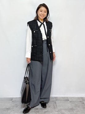 yuka.aさん(レディース・159cm)の秋コーディネート