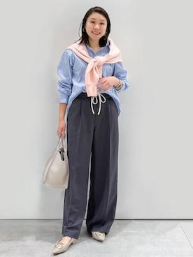 yuka.aさん(レディース・159cm)の冬コーディネート