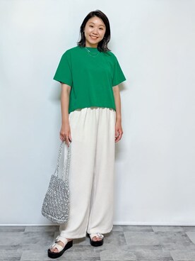 yuka.aさん(レディース・159cm)の夏コーディネート